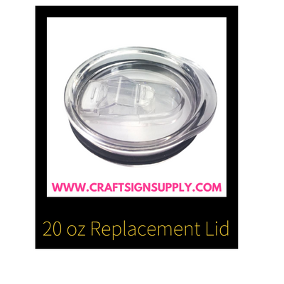 REPLACEMENT SLIDING LID FOR 20 0Z. TUMBLER